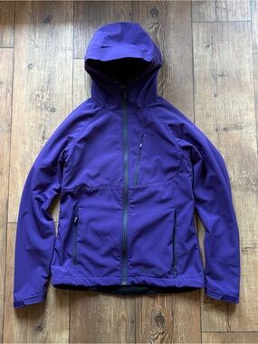 Marmot Purple Hooded Softshell Jacket